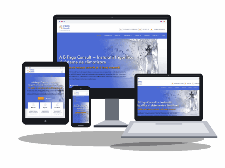 Site de prezentare AB-Frigoconsult.ro 2 site de prezentare AB-Frigoconsult.ro - instalatii frigorifice